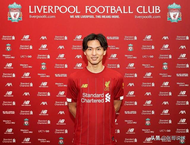 英超利物浦俱乐部南野拓实